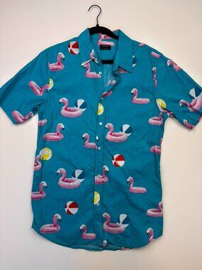 Ocean Current Men’s L Button-Down Shirt